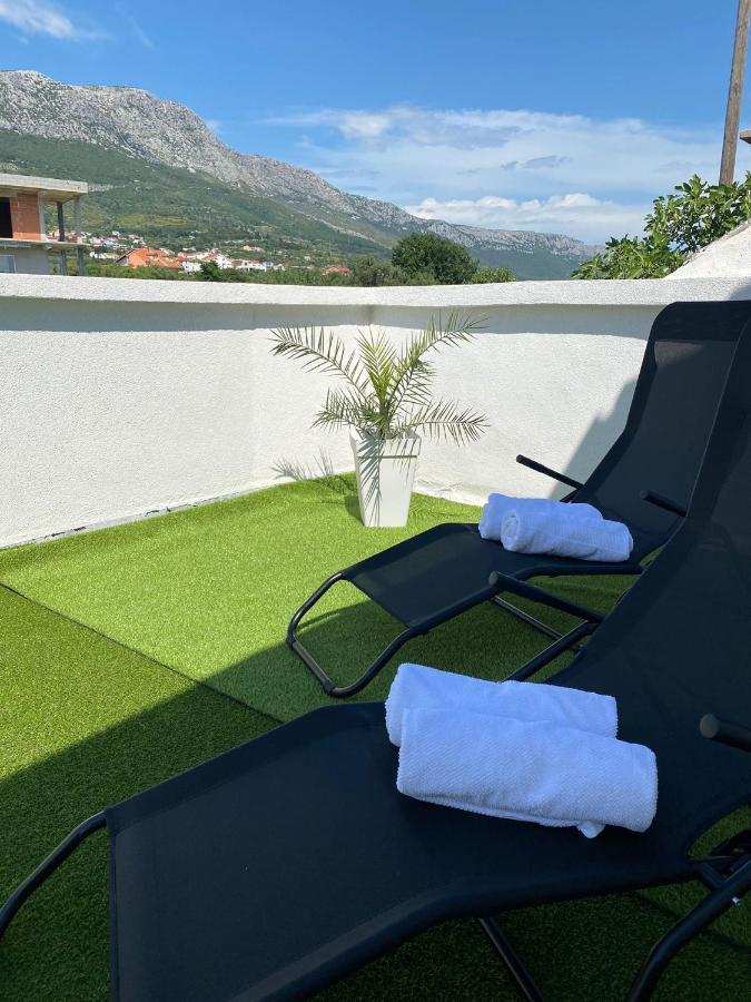 Apartment Milena Kastela Mit Whirlpool Екстер'єр фото